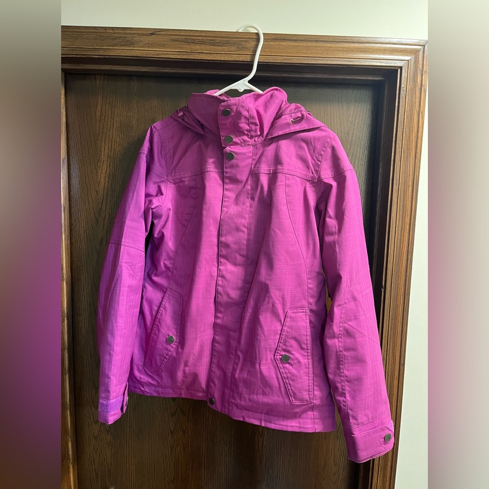 Burton Dryride Snowboarding Jacket Women’s Medium purple fuchsia color - Picture 3 of 7